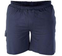 Duke Mens D555 John Cotton Lightweight Kingsize Cargo Shorts - Navy - Navy - 7XL