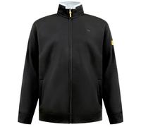 Duke Mens D555 Johnson Full Zip Kingsize Sweatshirt - Black - 7XL - Black - 50% Polyester/50% Cotton