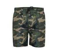 Duke Mens D555 Kody Camo All-Over Print Kingsize Swim Shorts - Camo Green - 3XL - Camo Green - 100% Polyester