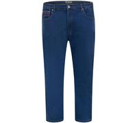 Duke Mens D555 London Bailey Elasticated Waist Kingsize Jeans - Blue - Blue - 50S - 77% Cotton/22% Polyester/1% Elastane