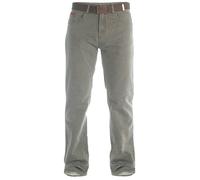 Duke Mens D555 London Brian Bedford Cord Kingsize Trousers - Brown - 52L - Brown - 100% Cotton