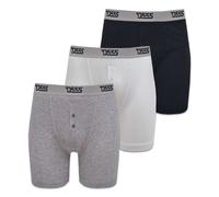 Duke Mens D555 London Driver Cotton Boxer Shorts (Pack Of 3) DC113