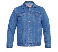 Duke Mens D555 London Trucker Western Denim Kingsize Jacket DC127