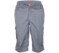 Duke Mens D555 Mason Kingsize Cargo Shorts - Grey - 8XL - Grey - 65% Polyester/35% Cotton
