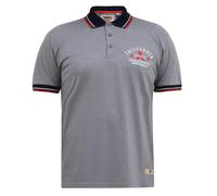 Duke Mens D555 Mersea Pique Embroidered Kingsize Polo Shirt - Grey Marl - Grey Marl - 5XL - 100% Cotton