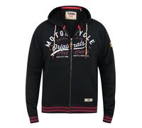 Duke Mens D555 Patrick Full Zip Full Zip Hoodie - Black - Black - M