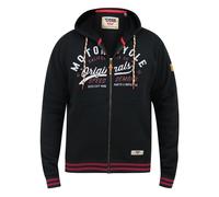 Duke Mens D555 Patrick Text Kingsize Full Zip Hoodie DC483