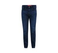 Duke Mens D555 Putney Knitted Denim Stretch Jeans - Dark Wash - Dark Wash - 46S - 98% Cotton/2% Elastane
