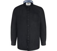 Duke Mens D555 Richard Oxford Kingsize Long-Sleeved Shirt - Black - Black - 4XL