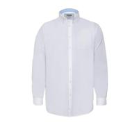 Duke Mens D555 Richard Oxford Kingsize Tall Long-Sleeved Shirt - White - 1XL - White - 65% Cotton/35% Polyester
