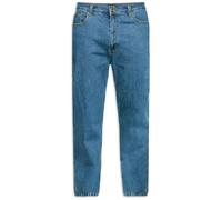 Duke Mens D555 Rockford Carlos Stretch Jeans - Stonewash - Stonewash - 36S - 65% Cotton/32% Polyester/3% Elastane