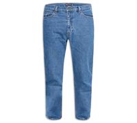 Duke Mens D555 Rockford Comfort Kingsize Jeans - Stonewash - Stonewash - 56S - 100% Cotton