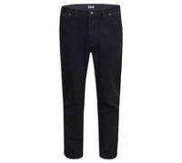 Duke Mens D555 Rockford Denim Comfort Jeans - Black - Black - 30R