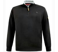 Duke Mens D555 Russel Embroidered Logo Fleece Kingsize Sweatshirt - Black - XXL - Black - 60% Cotton/40% Polyester