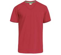 Duke Mens D555 Signature 2 V Neck T-Shirt - Red - M - Red