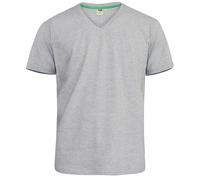 Duke Mens D555 Signature Cotton Kingsize T-Shirt - Grey - Grey - 7XL