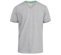 Duke Mens D555 Signature T-Shirt - Grey Melange - XL - Grey Melange