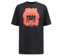 Duke Mens D555 Uxbridge AC/DC Kingsize T-Shirt - Washed Black - 4XL - Washed Black - 100% Cotton