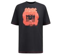 Duke Mens D555 Uxbridge AC/DC Kingsize T-Shirt - Washed Black - 4XL - Washed Black