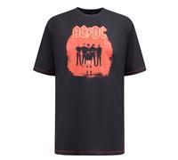 Duke Mens D555 Uxbridge AC/DC T-Shirt - Washed Black - L - Washed Black