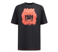 Duke Mens D555 Uxbridge AC/DC T-Shirt - Washed Black - XL - Washed Black