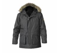 Duke Mens Jacket Sherpa Fleece Removable Hood Zip Up Parka Faux Fur Trim 2XL-8XL