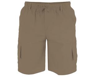 Duke Mens Nick D555 Elasticated Waist Cargo Shorts (2XL) (Sand)