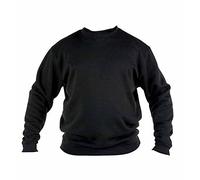 D555 Sweat Rockford Crew Neck Kingsize Jumper Duke Clothing Black 7XL