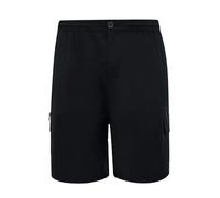 Duke Mens Thomas D555 Stretch Elasticated Waist Kingsize Shorts - Black - 5XL - Black - 100% Mixed