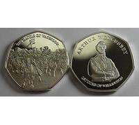DUKE OF WELLINGTON, WATERLOO Silver Commemorative Coin Albums/50p Collectors, Coin Hunt. Arthur Wellesley