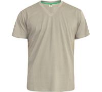 Duke Signature 2 Mens King Size Cotton V Neck T-Shirt - - Size: 6XL