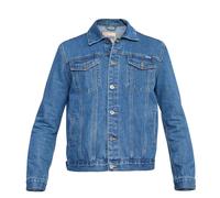 DUKE WESTERN STYLE TRUCKER DENIM JACKET IN STONEWASH BLUE CHEST SIZE 1XL TO 8XL