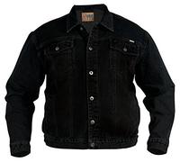 Duke Western Trucker Denim Jacket Black