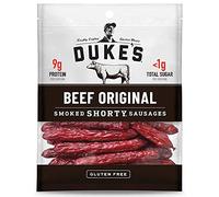 Duke's Beef Original Smoked Shorty Sausages, 7g Protein Per Serving, 4 oz.