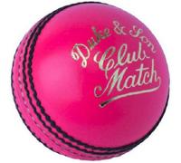 Dukes Club Match Pink Senior Cricket Ball