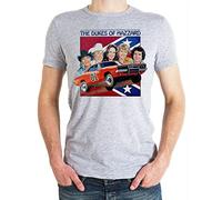 Dukes Hazard T-Shirt General LEE South Speed Faster NY American TV Custom Grey(X-Large)