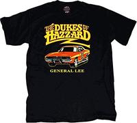 Dukes of Hazzard General Lee T-shirt Black (X-Large) [Apparel]
