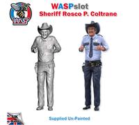 Dukes Of Hazzard Sheriff Rosco P.Coltrane Unpainted Figure 1:18 Scale Wasp Ros