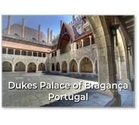 Dukes Palace of Bragança, Guimarães, Portugal, Design 1, Fridge Magnet