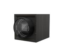 DUKWIN Single Watch Winder with Dual Power Supply, Supper Quiet Motor, Adjustable Watch Pillow for Travel, Classic Small Watch Winder, E-DE-Black, Classic