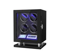DUKWIN Watch Winder for 4/6/8/12 Automatic Watches with Fingerprint Touchscreen LCD Remote Control Quiet Mabuchi Motors Automatic Watch Winders