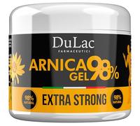 Dulac - Arnica Gel 98% with Refreshing Effect, 500 ml, Provides Comfort to Muscles and Joints, Arnica with Buriti Oil, Thyme and Menthol, Ideal for Massage, Dermatologically Tested, Made in Italy