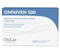 Dulac - Diosmin Omniven 500, Food Supplement for Heavy Legs, 120 Tablets | With Diosmin and Hesperidin, Supports Leg Circulation, For Heavy and Tired Legs, Helps Improve Leg Circulation, Made in Italy