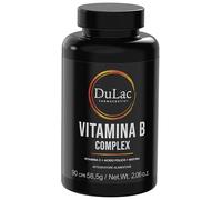 Dulàc - Vitamin B-Complex 90 Tablets, Complete B-Group Formula, Supports Energy & Vitality, Boosts Nervous System, Enhances Skin, Hair & Nails, Cardiovascular & Immune Support, Made in Italy
