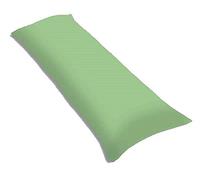 Dulce Lino New Bolster Pillow Case Cover & Pregnancy Maternity Orthopaedic Support.(Mint Green, 3FT)