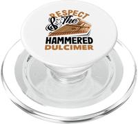 Dulcimer Appalachian Dulcimer Respect The Hammered Dulcimer PopSockets PopGrip for MagSafe