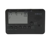 Dulcimer Tuner & Digital Metronome Combo - Ultra-Sensitive Clip-On Design with Backlit LCD Auto-Detect Mode and 30-200 BPM