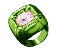 Dulcis Cocktail Ring - female - Swarovski - Rings - Green - ONE SIZE - Accessories ONE SIZE