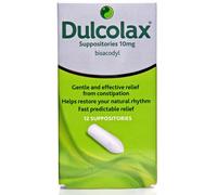 Dulcolax Suppositories 10mg (12 Years Plus) 12 Suppositories 12 Suppository