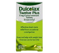 Dulcolax Twelve Plus 5 mg Gastro-resistant Tablets - 100 Tablets